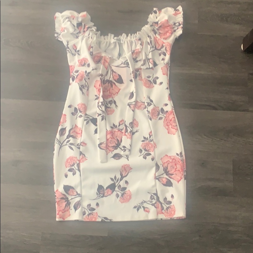 Cute Misguided Milkmaid Dress